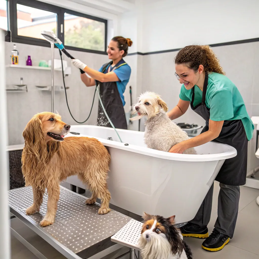 Pet grooming services available